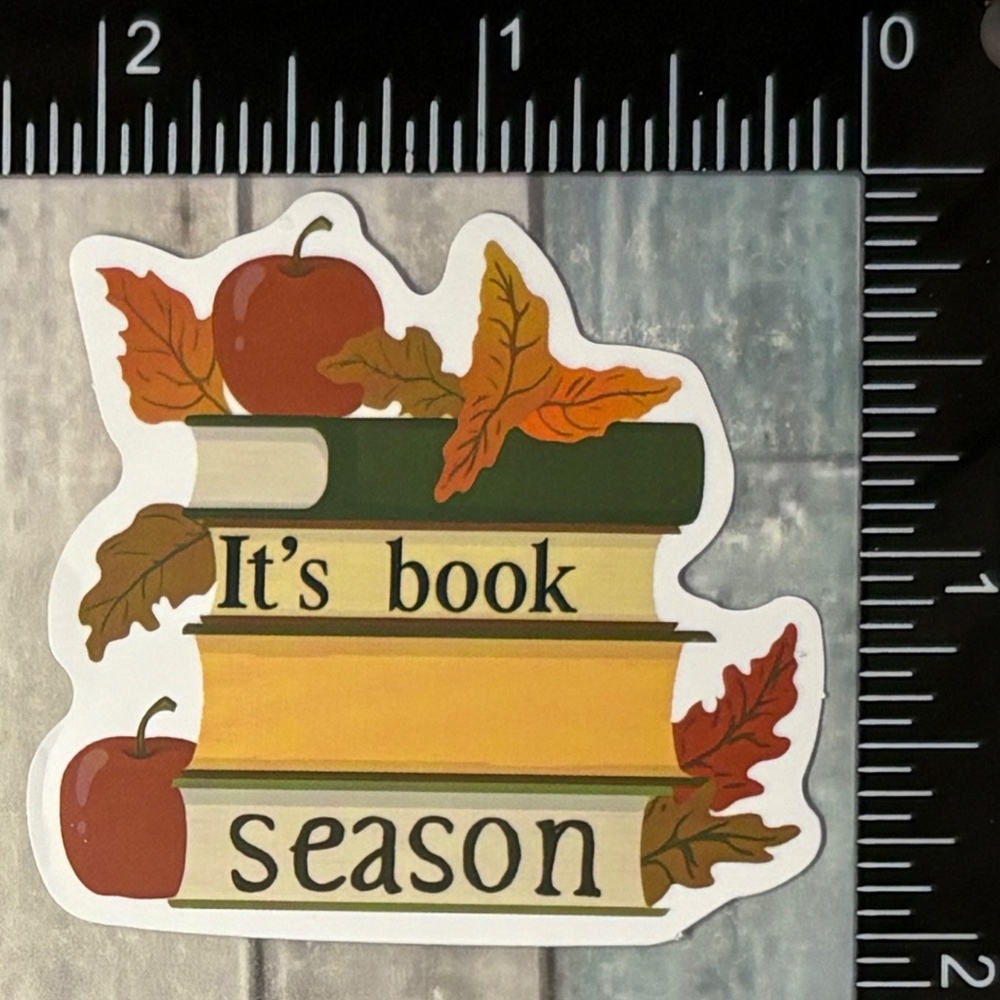 🌀10/$10🌀 Books Are My Love Language Reusable Waterproof Vinyl Sticker Decal